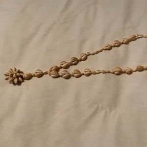 Lacquered Sea Shell Necklace